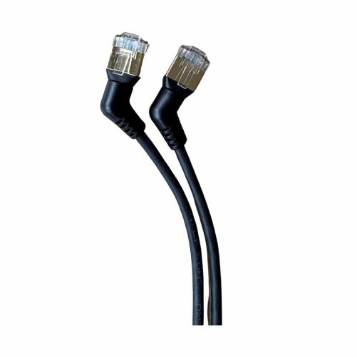 Cordon RJ45 CAT6A FTP coudé TPE  - Cordon RJ45 CAT6A