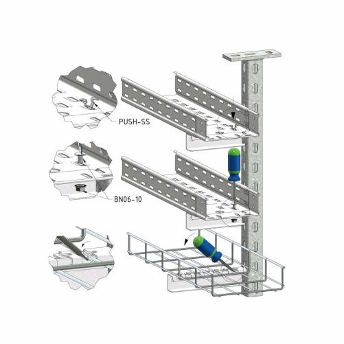 Etrier multifonctionnel pour pen - Accessoires Chemin de câble