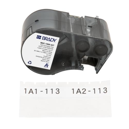 Étiq. auto-protégée BRADY M510/B - Etiquette et recharge Brady
