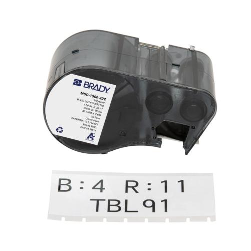Ruban Brady B-422 - Etiquette et recharge Brady