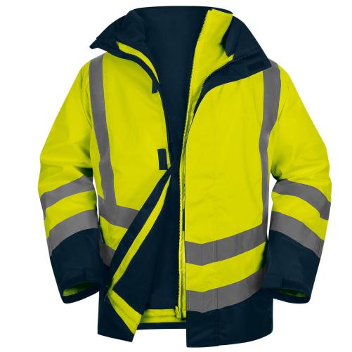 Blouson de sécurité 4 en 1  - Vêtement haute visibilité