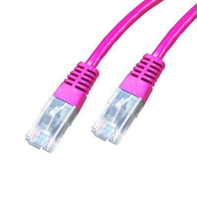 Cordon CAT6 UTP Rose - 1, 5m - Cordon RJ45 CAT6