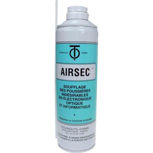 Bombe de gaz Airsec dépoussiéran - Dépoussiérant
