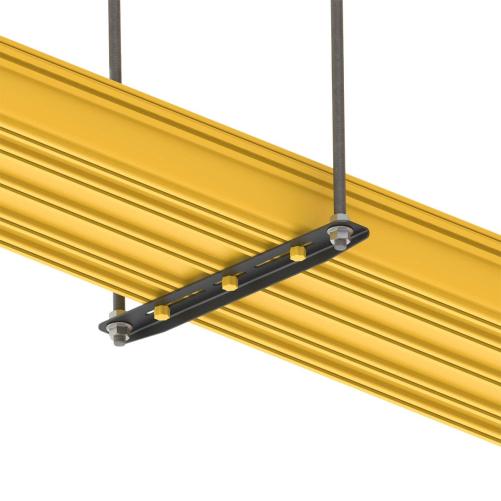 Suspension double tiges Fiber Ru - Accessoires Chemin de câble