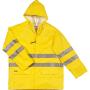 Ensemble de pluie jaune haute vi - Vêtement haute visibilité