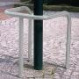 Arceau de protection urbain gris - Accessoires pour borne de recharge