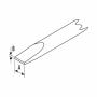 Tournevis isolé plat électricien - Tournevis