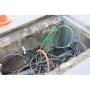 Gaine flexible PVC fendue - Gaine électrique et télécom, lubrifiant de chantier