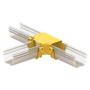 Raccord T 3 voies Fiber Runner 3 - Chemin de câble tôle