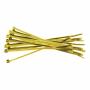 Collier serrage nylon jaune 142x - Collier, pontet et embase
