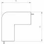Angle extérieur moulure 15x30 mm - Moulure et goulotte