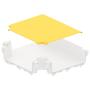 Couvercle raccord T Fiber Runner - Chemin de câble tôle