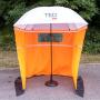 Pied de lestage béton 14 kg avec - Tente de chantier