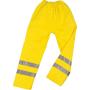 Ensemble de pluie jaune haute vi - Vêtement haute visibilité