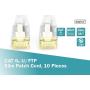 Cordon RJ45 CAT6A U/FTP LSZH gri - Cordon RJ45 CAT6A