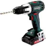 Perceuse à percussion sans fil SB 18 LT METABO Li Power+coff+2 bat