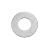 Rondelle plate moyenne acier zingué blanc Ø4mm /Qté 500