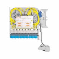 Cassette Lisa module CWDM-MUX-8-2F ouverture Gauche H+S