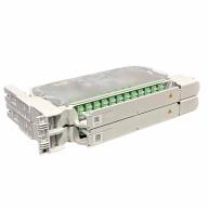 Tiroir pivotant fibre optique 19'' 2U 96FO SC/UPC G.657A2