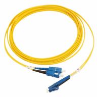 Jarretière optique SX LC/UPC-SC/UPC G.657A2 Ø2,0mm Jaune Lg 1,0m