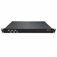 Tiroir 19" coulissant 1U 24 LCU DX monomode éq. 3 traversées LCU DX