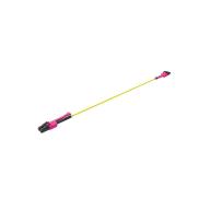 Cordon optique DXUniboot PushPull LC/UPC-LC/UPC OM4 Ø2,1mm violet Lg 3,5m H+S