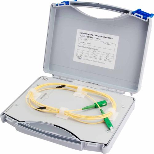 Valise fibre amorce monomode G.6 - Fibre amorce