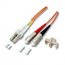 Cordon FO duplex monomode 9/125  - Cordon optique