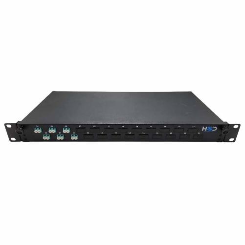 Tiroir rackable équipé LCU DX mo - Tiroir optique 19" coulissant