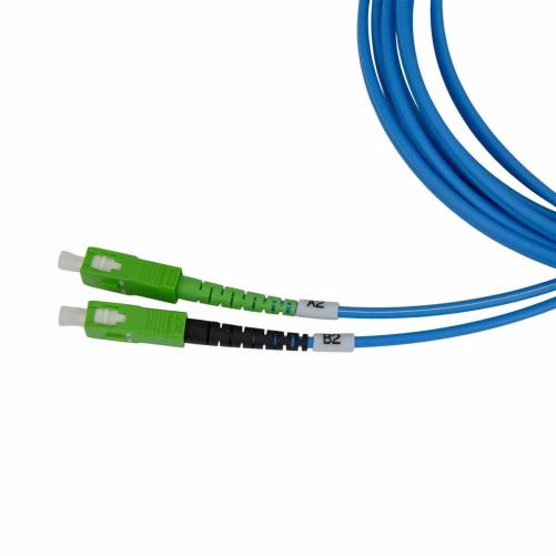 Cordon optique DX LC/APC-SC/APC  - Cordon optique