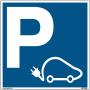 Panneau PVC pour voiture électri - Accessoires pour borne de recharge