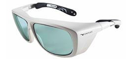 Surlunettes protection laser invisible